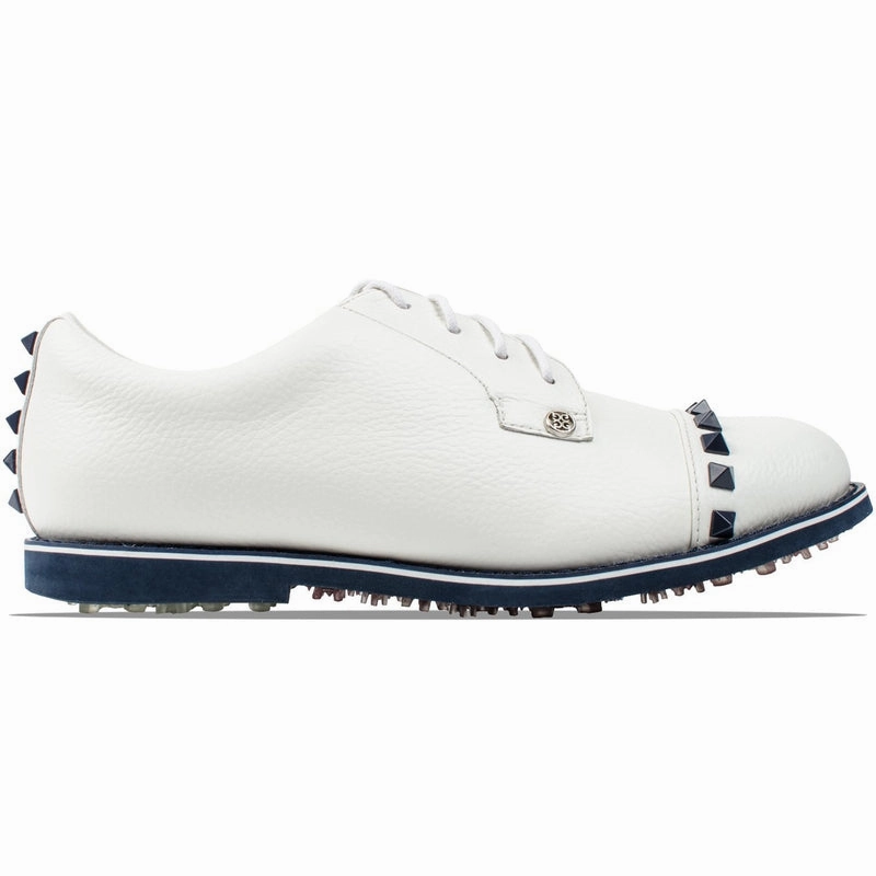 G/FORE Stud Cap Toe Golf Shoe - Snow women's performance golf shoes