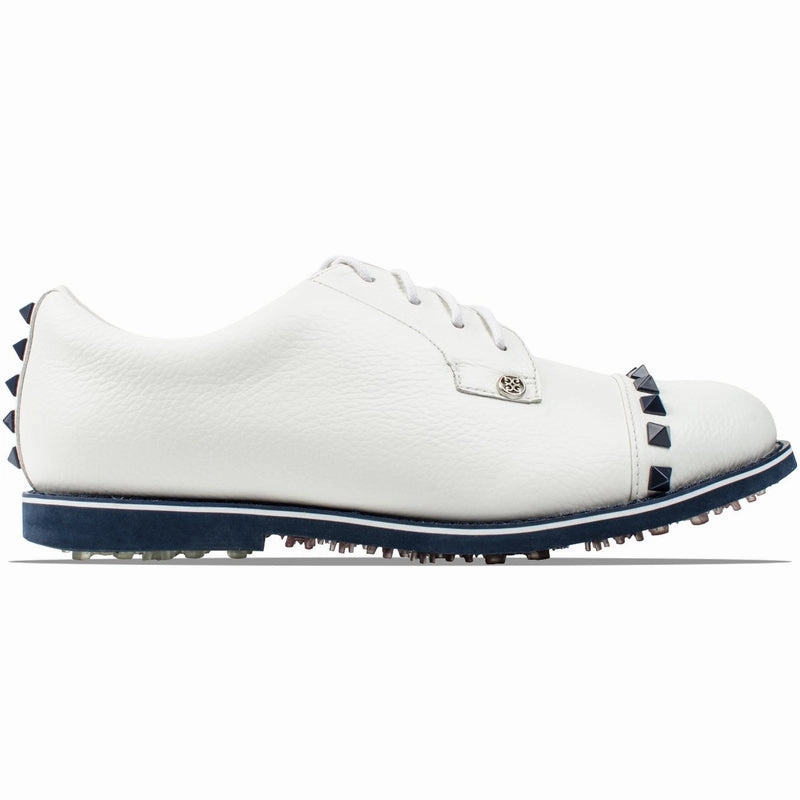G/FORE Stud Cap Toe Golf Shoe - Snow women's performance golf shoes