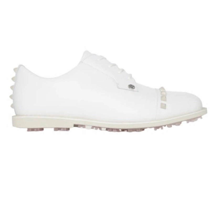 G/FORE Stud Cap Toe Golf Shoe - Stone women's performance golf shoes