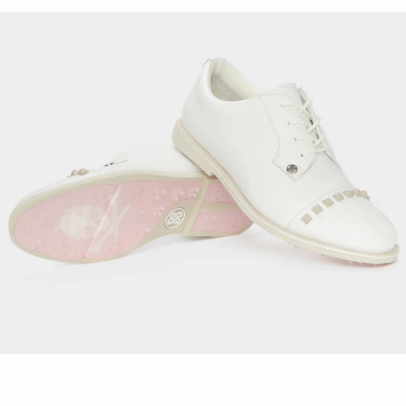 G/FORE Stud Cap Toe Golf Shoe - Stone women's performance golf shoes