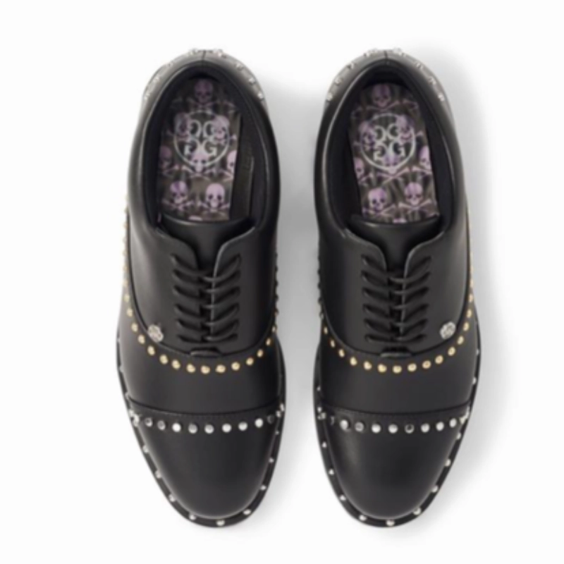 G/FORE Welt Stud Gallivanter Golf Shoe - Onyx women's performance golf shoes