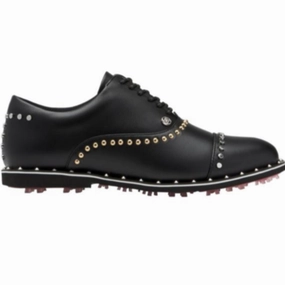G/FORE Welt Stud Gallivanter Golf Shoe - Onyx women's golf shoes