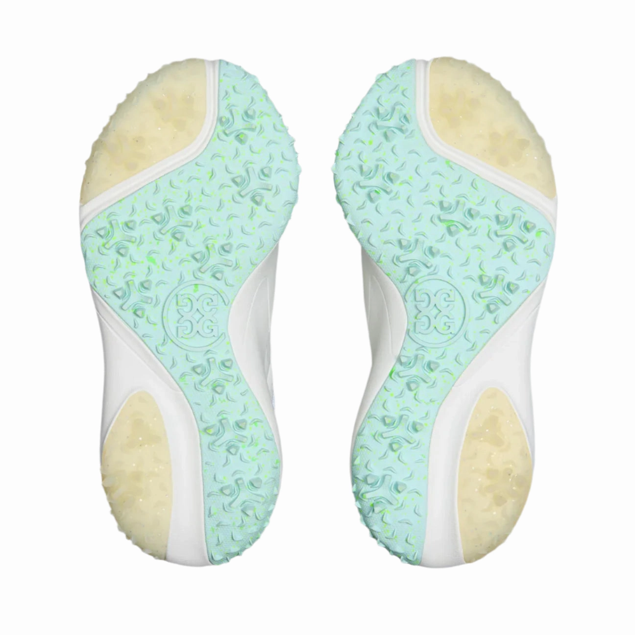 G/Fore Women's G/18 Golf Shoes - Snow/ Multi Ladies' Spikeless Golf Sneakers