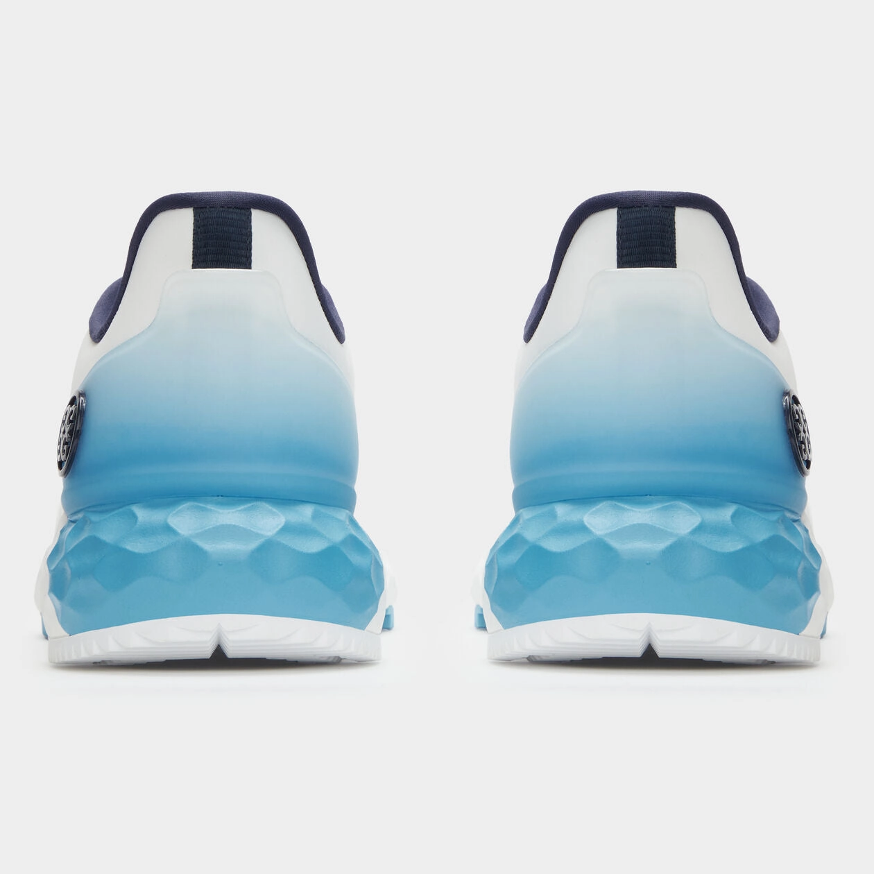 G/Fore Women's MG4  Ombre Golf Shoe - Snow/Fountain Ladies' Spikeless Golf Sneakers