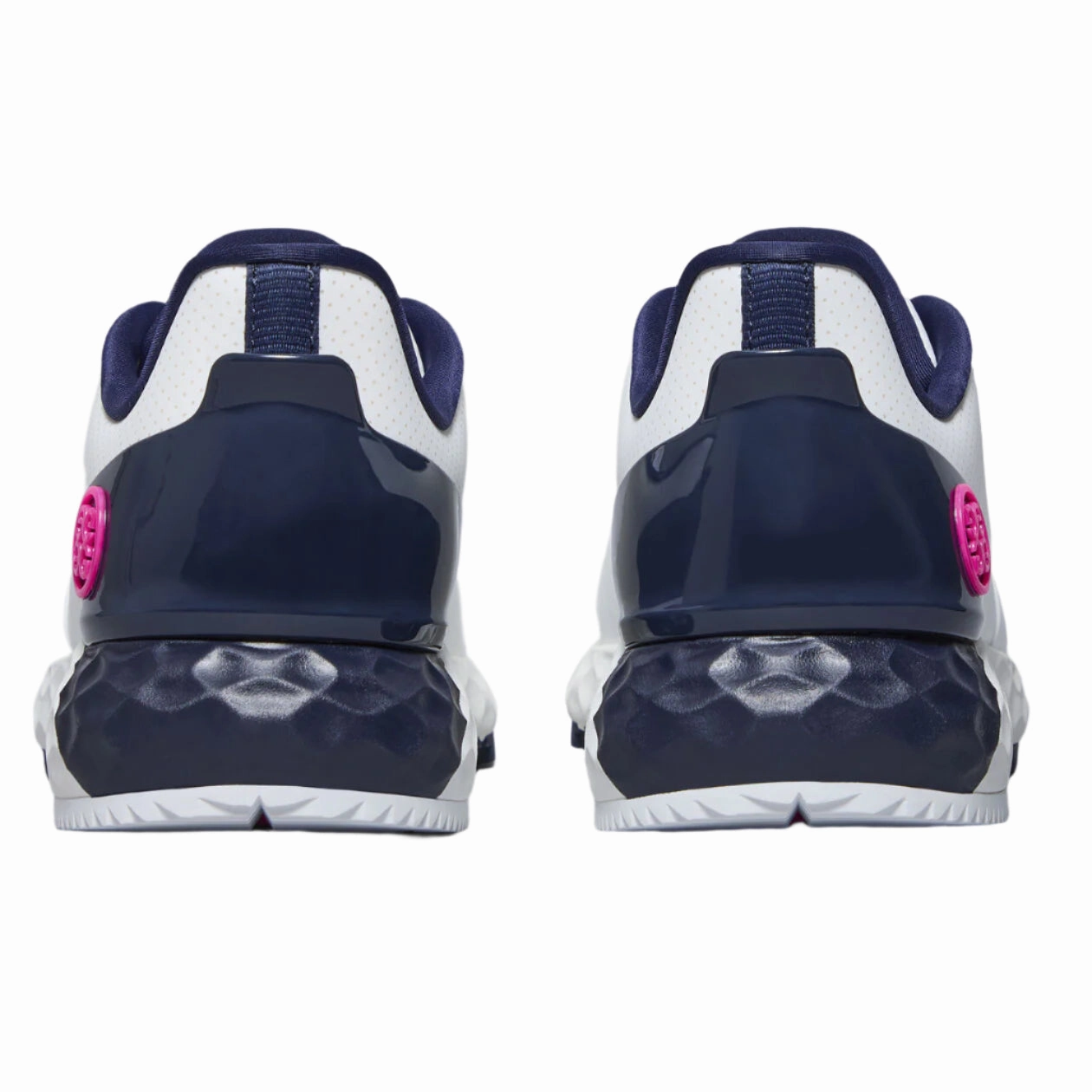 G/Fore Women's Perforated MG4  Golf Shoe - Snow/ Twilight Ladies' Spikeless Golf Sneakers