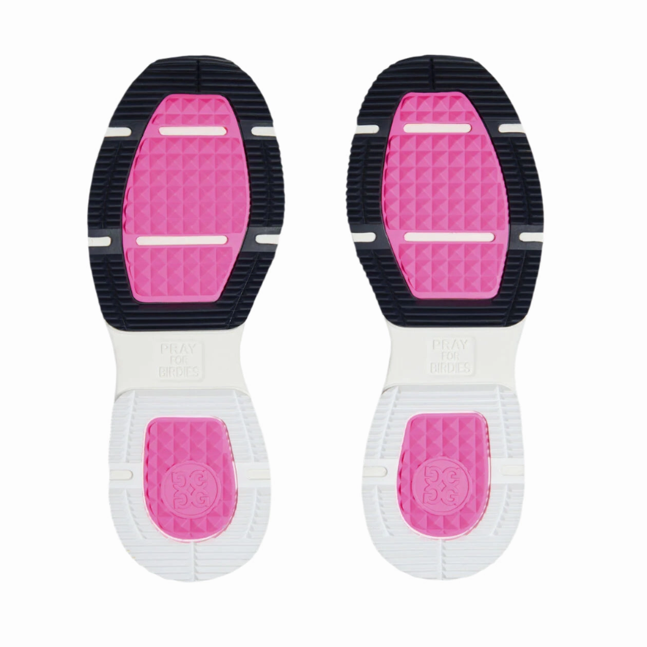 G/Fore Women's Perforated MG4  Golf Shoe - Snow/ Twilight Ladies' Spikeless Golf Sneakers