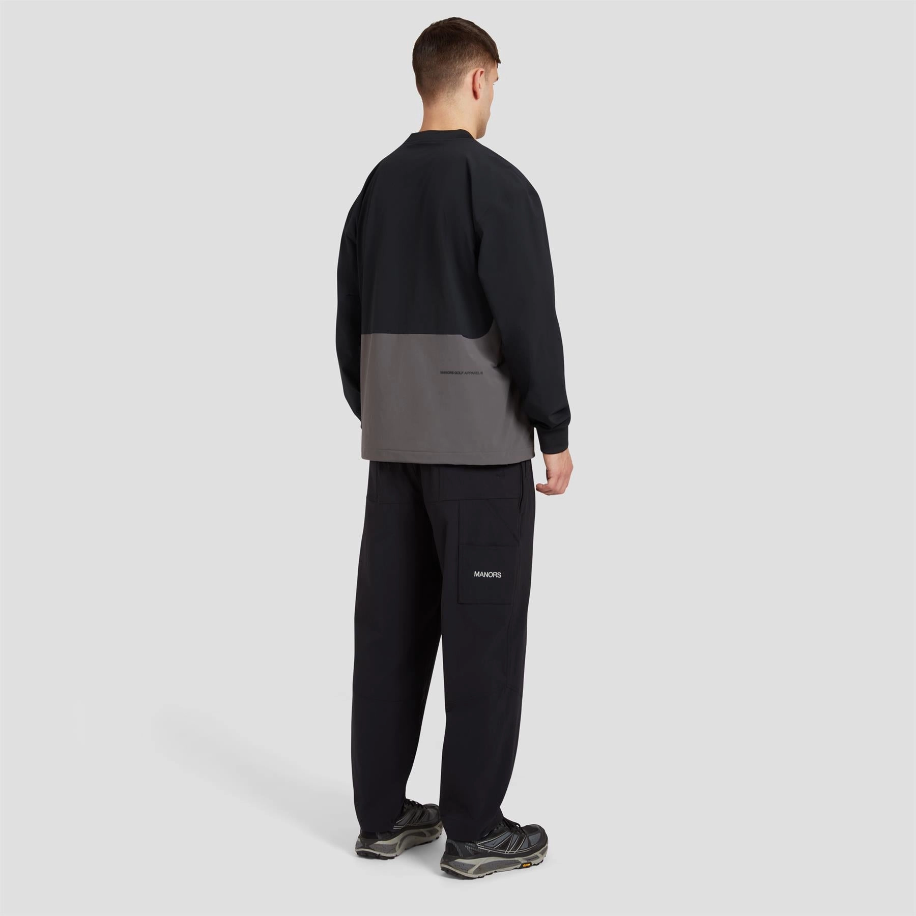 Gailes Windbreaker Jacket Black Manors Men's Classic Apparel