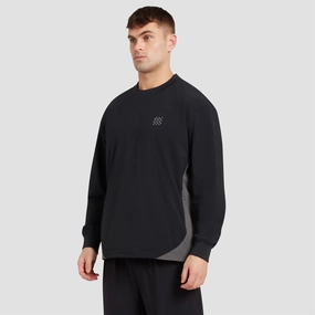 Gailes Windbreaker Jacket Black Manors mens classic apparel