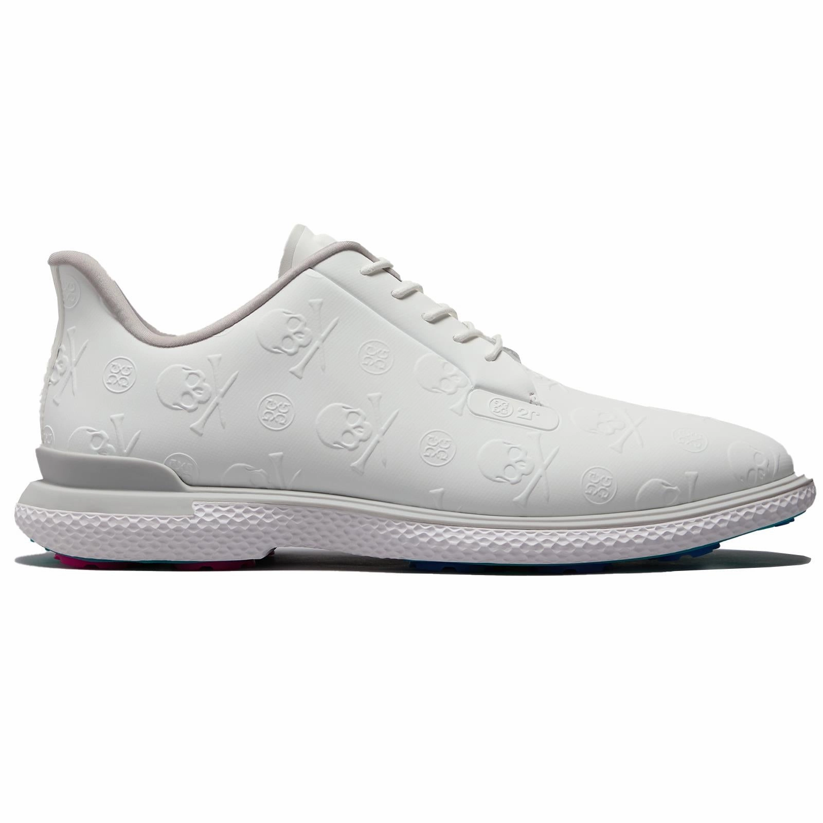 GALLIVAN2R Embossed TPU Golf Shoes Snow/Nimbus G/FORE performance golf shoes for men