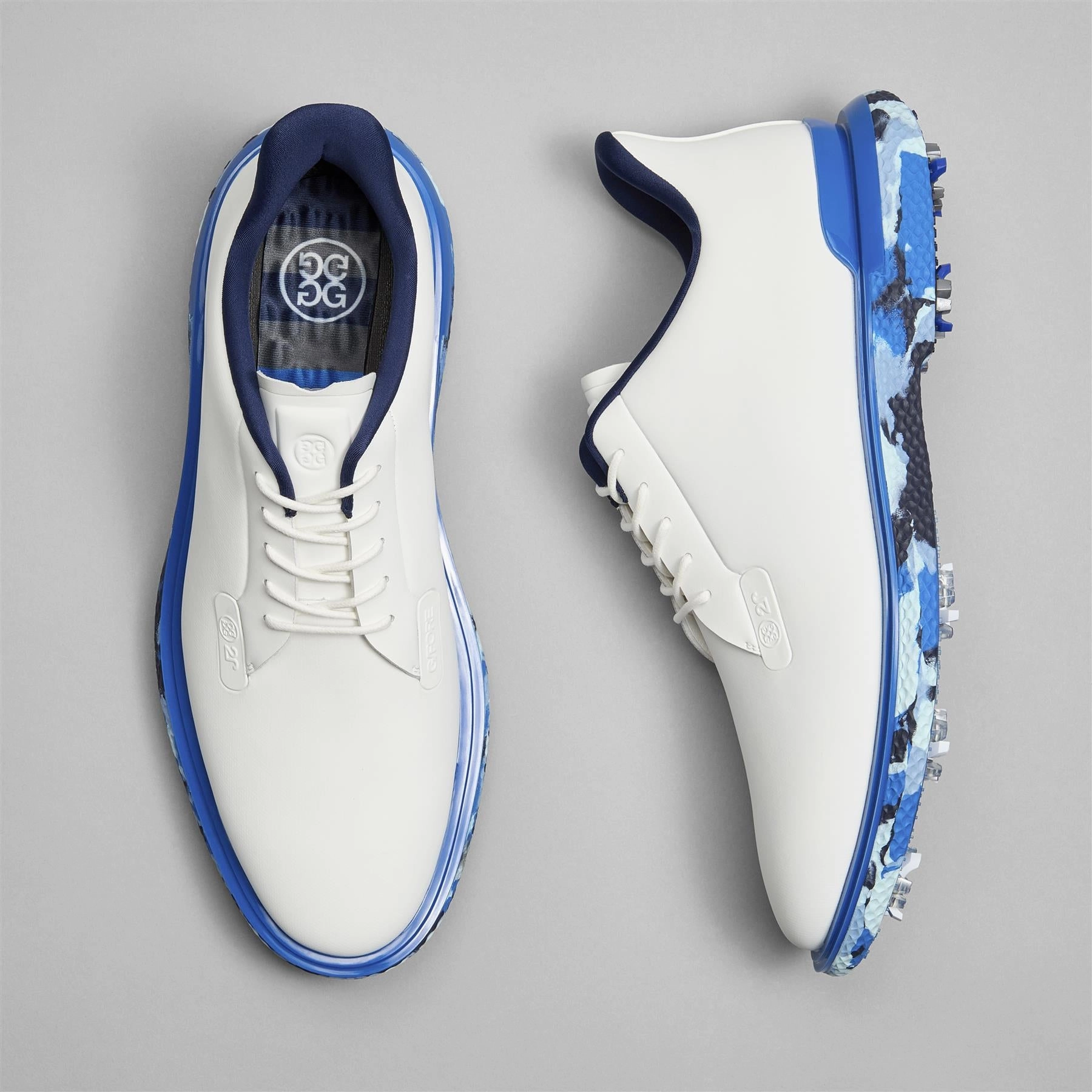 GALLIVAN2R G/LOCK TPU Camo Sole Golf Shoes Snow/Twilight G/Fore Men's Golf Shoes