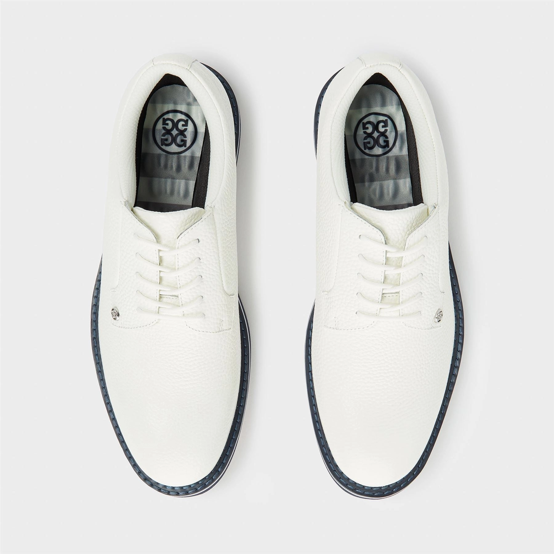 GALLIVANTER Full Grain Leather Golf Shoes Snow/Twilight G/Fore Men's Fashion