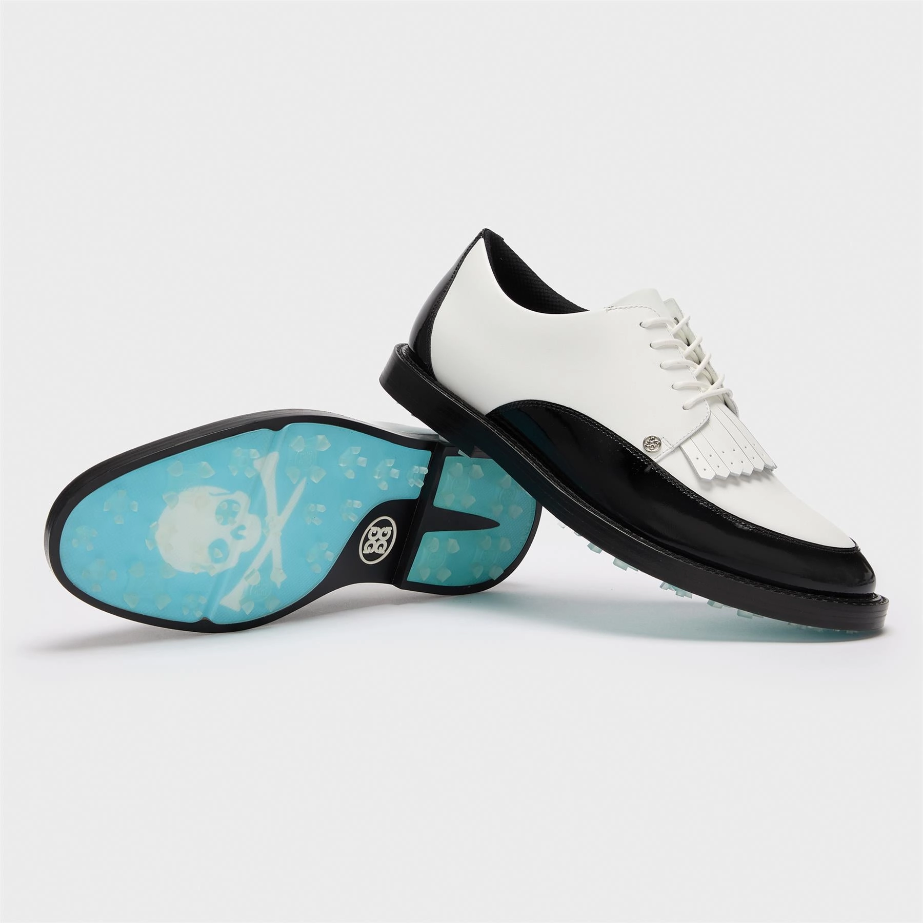 GALLIVANTER Kiltie Derby Golf Shoes Onyx/Snow G/Fore Men's Fashion