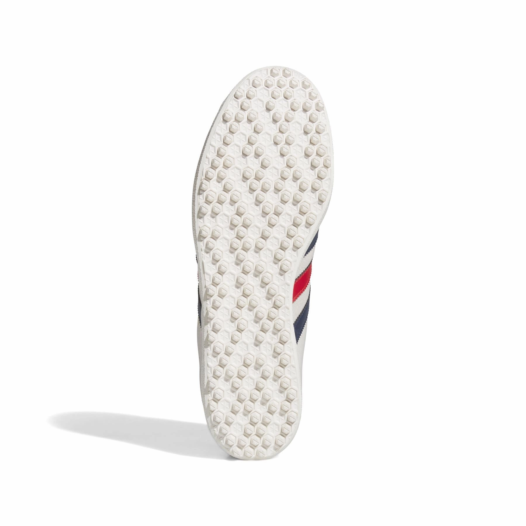 Gazelle Spikeless Golf Shoes Alumina/Night Indigo/Better Scarlet Adidas Men's Apparel