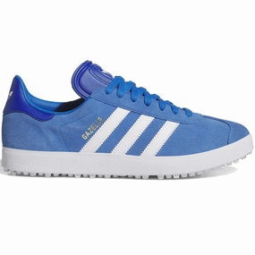 Gazelle Spikeless Golf Shoes Bluebird/White Adidas sportswear for men