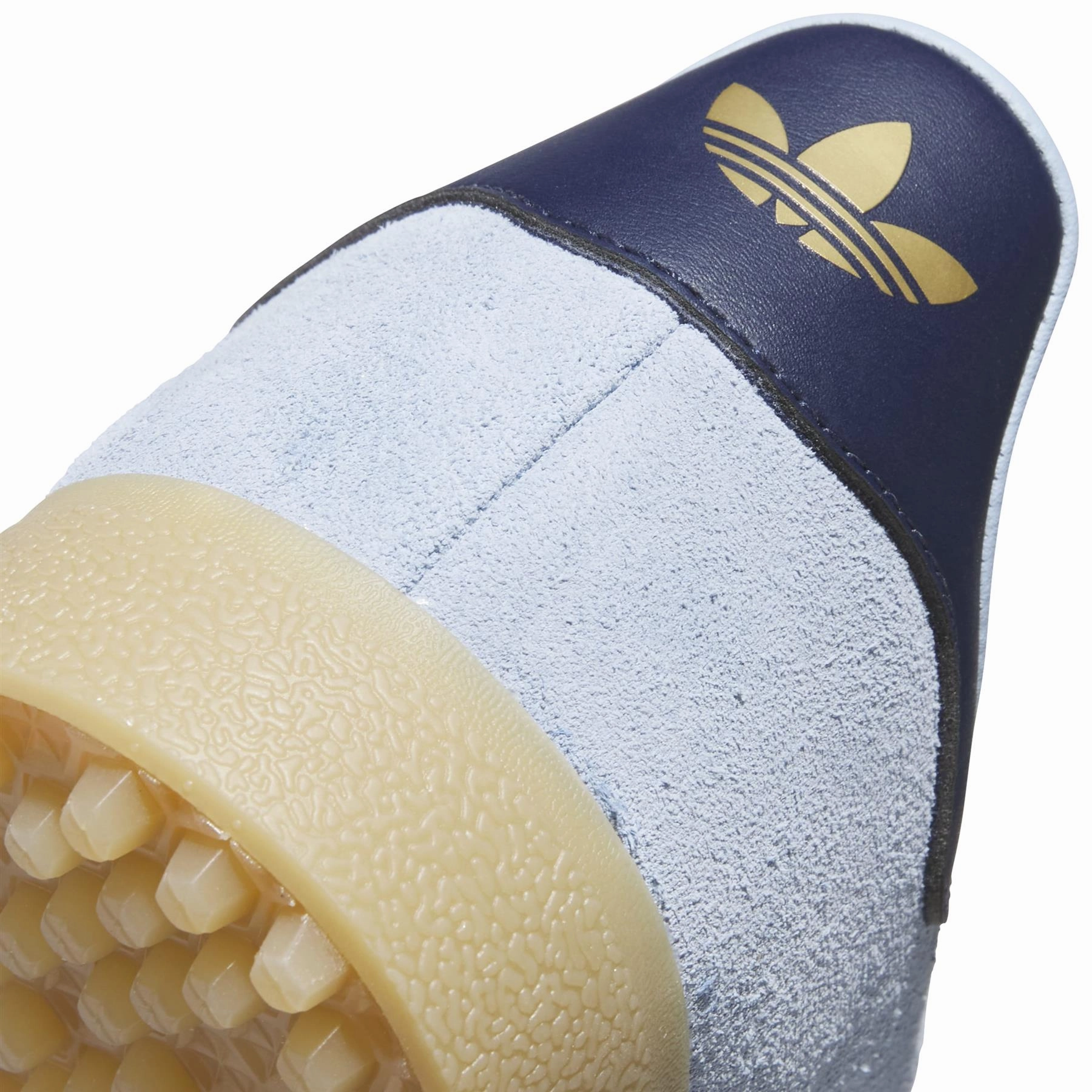 Gazelle Spikeless Golf Shoes Clear Sky/Night Indigo/Royal Blue Adidas Men's Apparel
