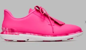 G/FORE GALLIVAN2R CAMO WELT GOLF SHOE IN KNOCK OUT PINK women's classic golf shoes