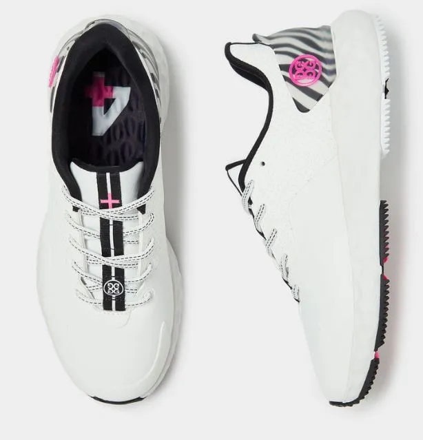 G/FORE MG4  PERFORATED T.P.U. ZEBRA ACCENT GOLF SHOE women's classic golf shoes