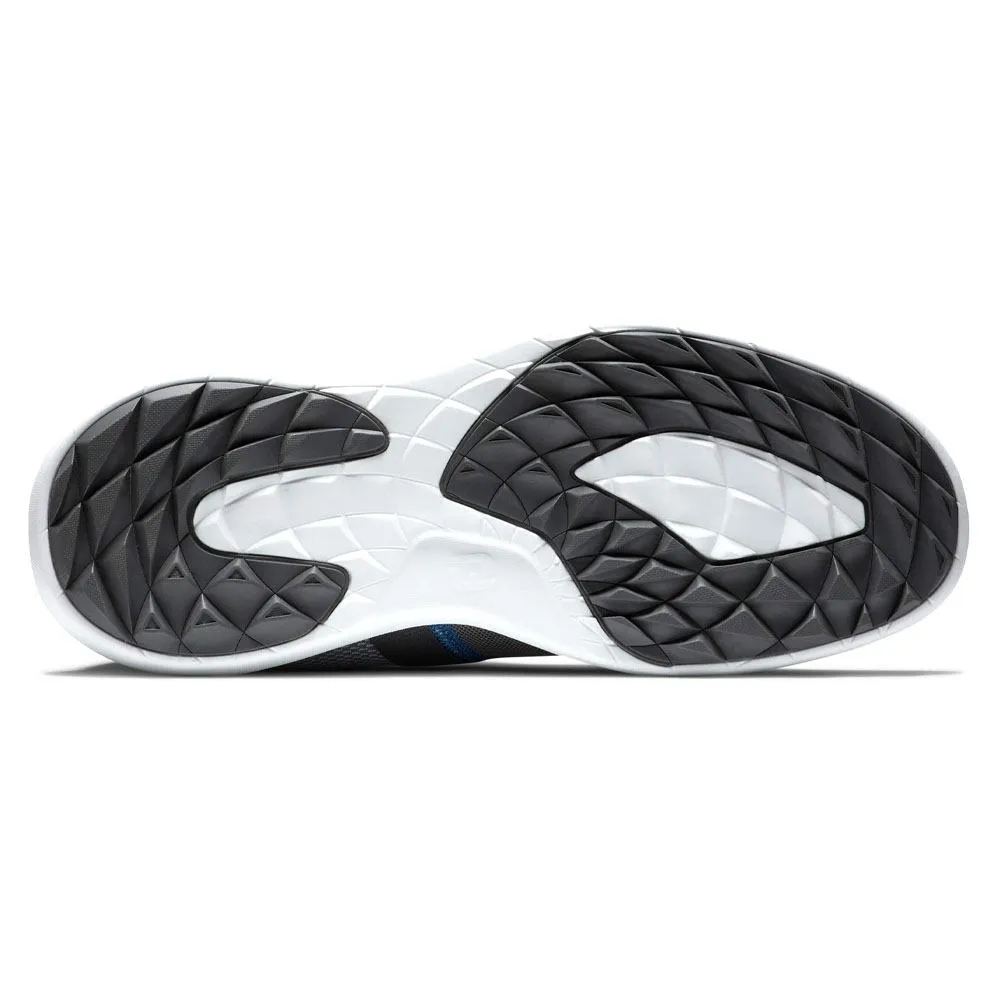 Casual Sneakers FootJoy FJ Flex Spikeless Golf Shoes Previous Season Style Gray/Blue - 21 Men Summer Slip-Ons