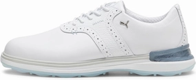 Versatile Shoes Go Moves Cobra Puma Avant Golf shoes 379428 01 White Gray Blue Sizes Simple Fit Hiking Sneakers