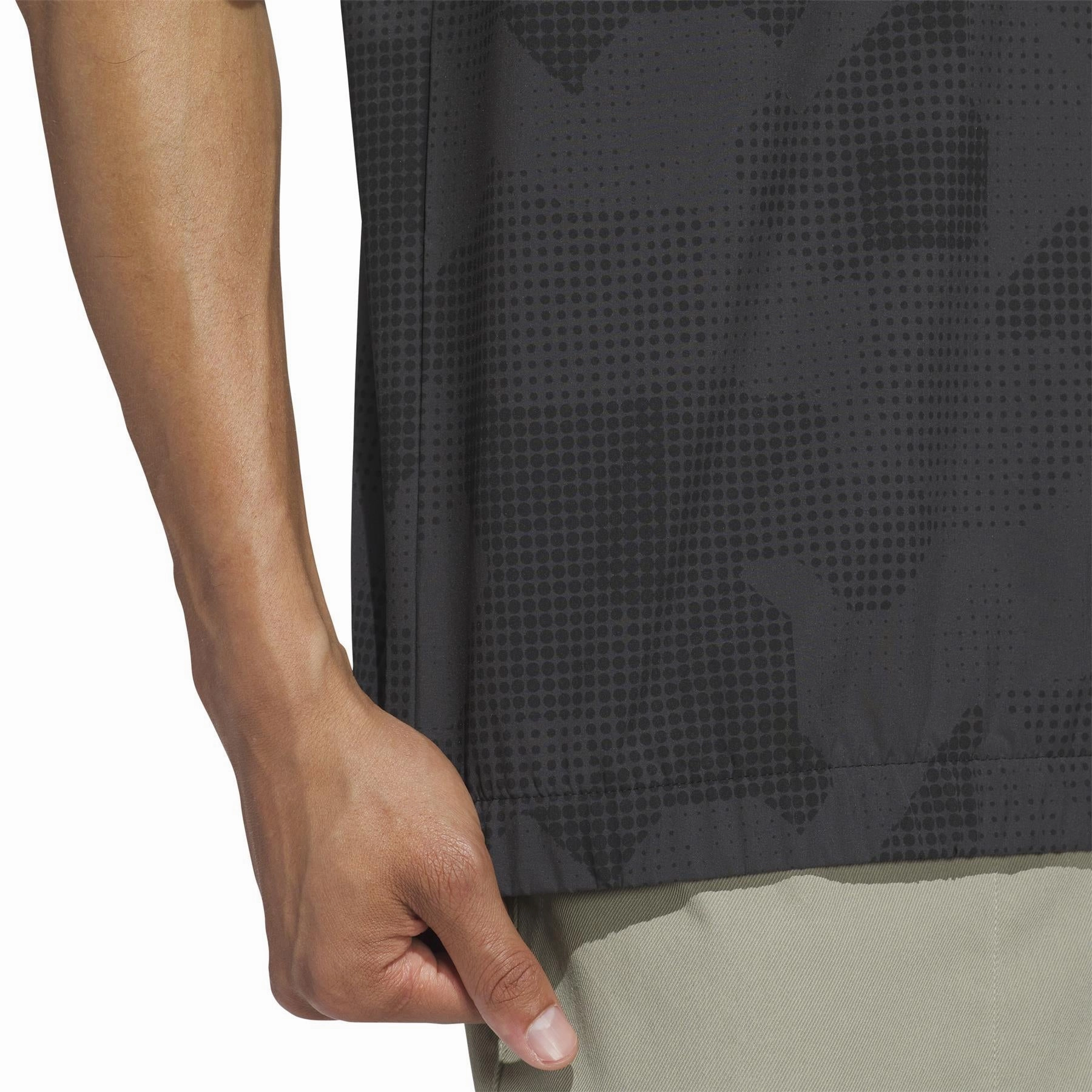 Go-To DWR SS Half Zip Jacket Black Adidas Men's Sportswear