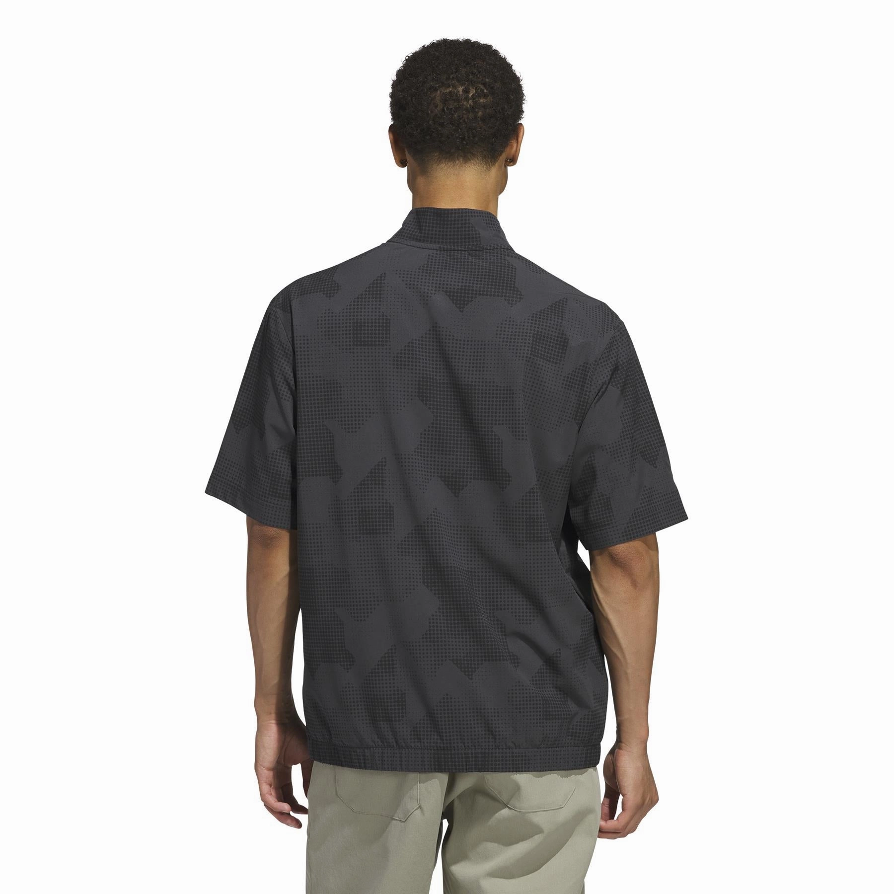 Go-To DWR SS Half Zip Jacket Black Adidas Men's Sportswear