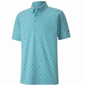 bold fashion look, outdoor sportswear Go-To Jacket Puma Pique Golf Polo Shirt 597573 Polished Outerwear