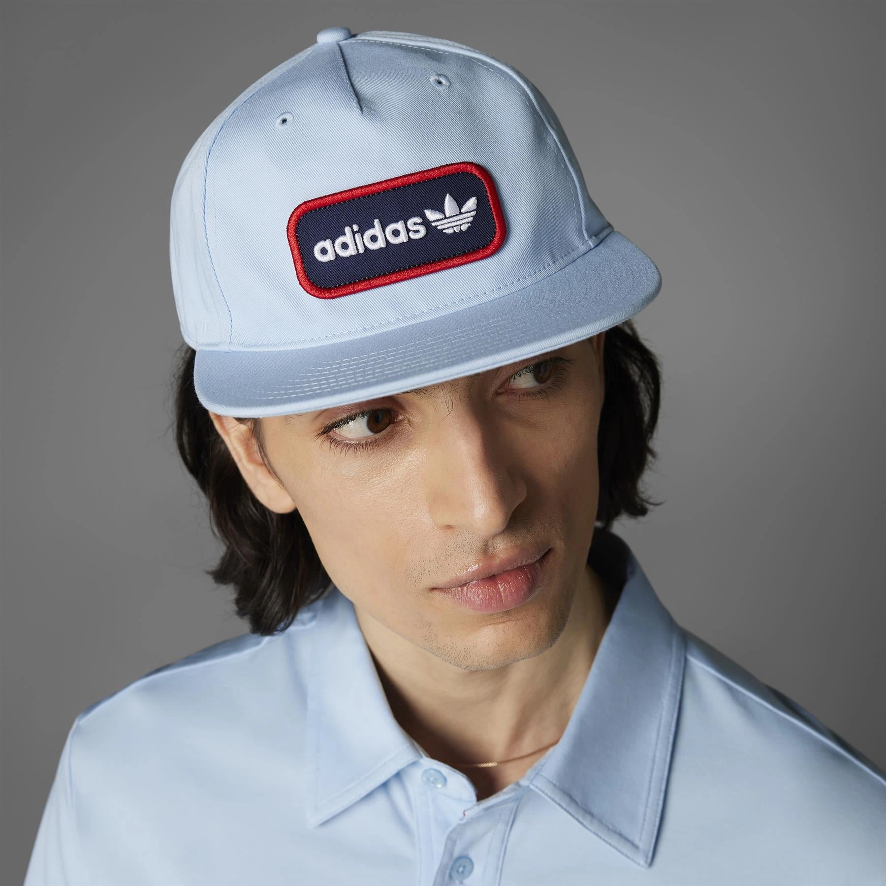 Golf Tour Archive 5 Panel Patch Hat Clear Sky Adidas Men's Apparel
