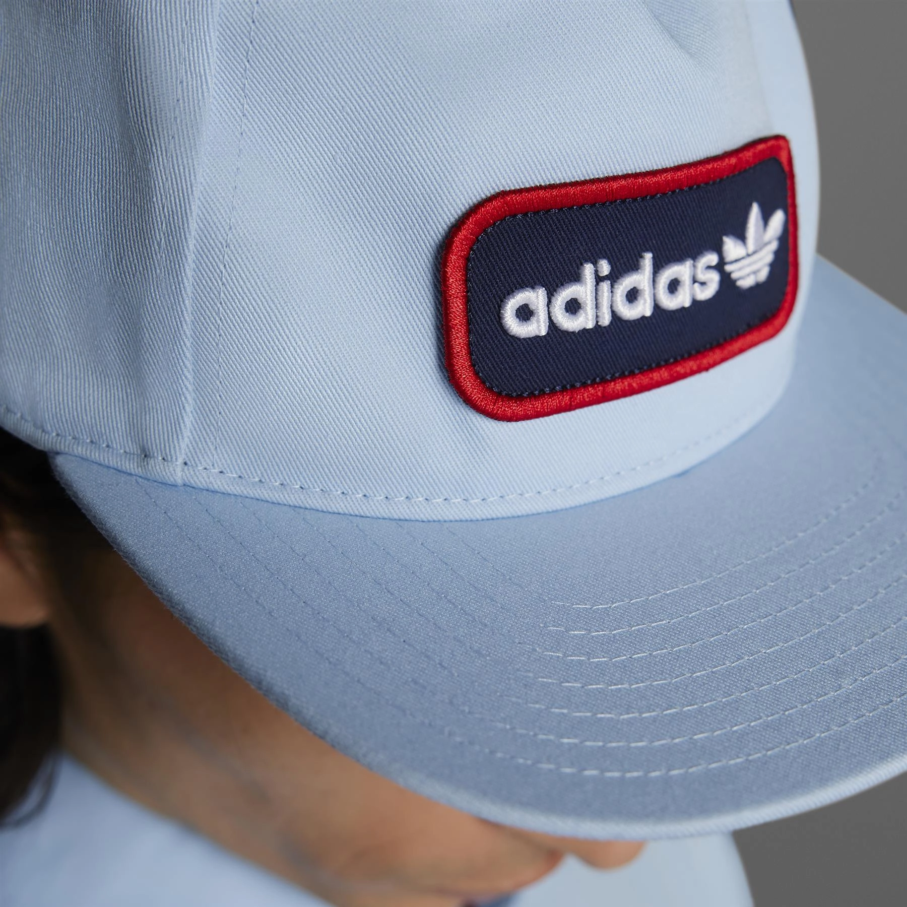 Golf Tour Archive 5 Panel Patch Hat Clear Sky Adidas Men's Apparel