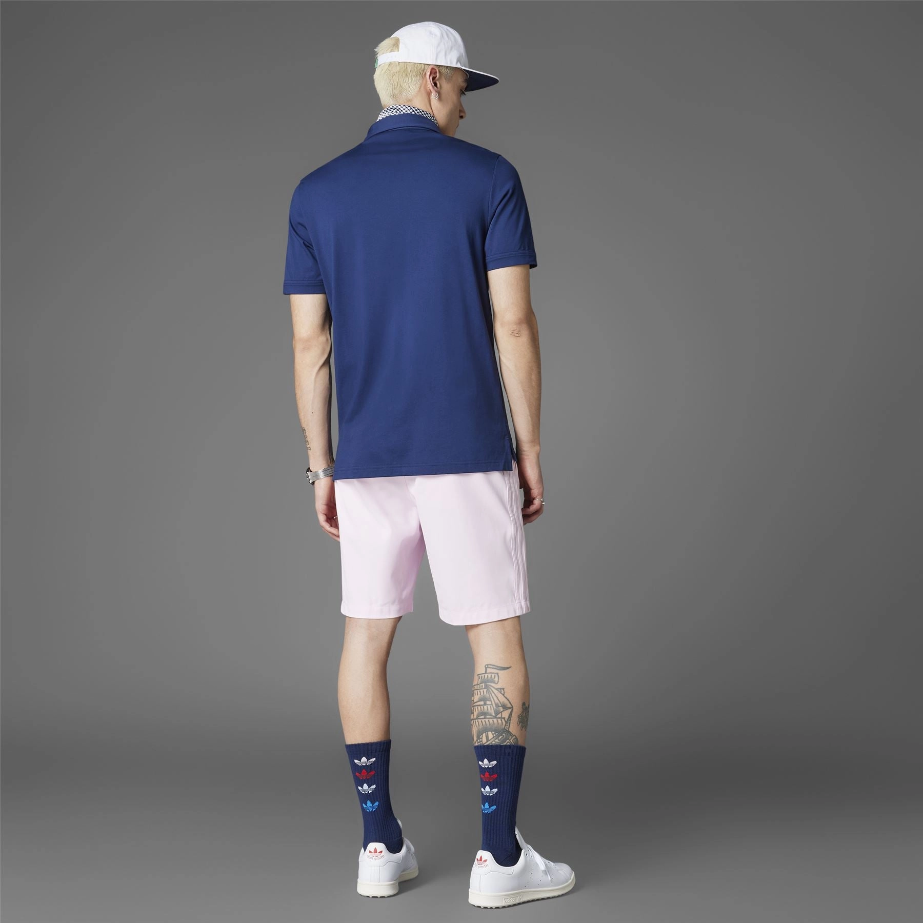 Golf Trefoil Crew Socks Night Indigo Adidas Men's Apparel