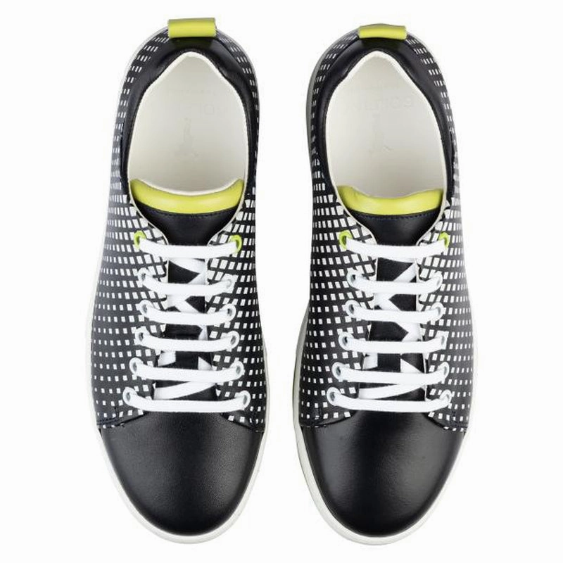 Golfino Leticia Golf Shoe - Navy/Lime women's performance golf shoes