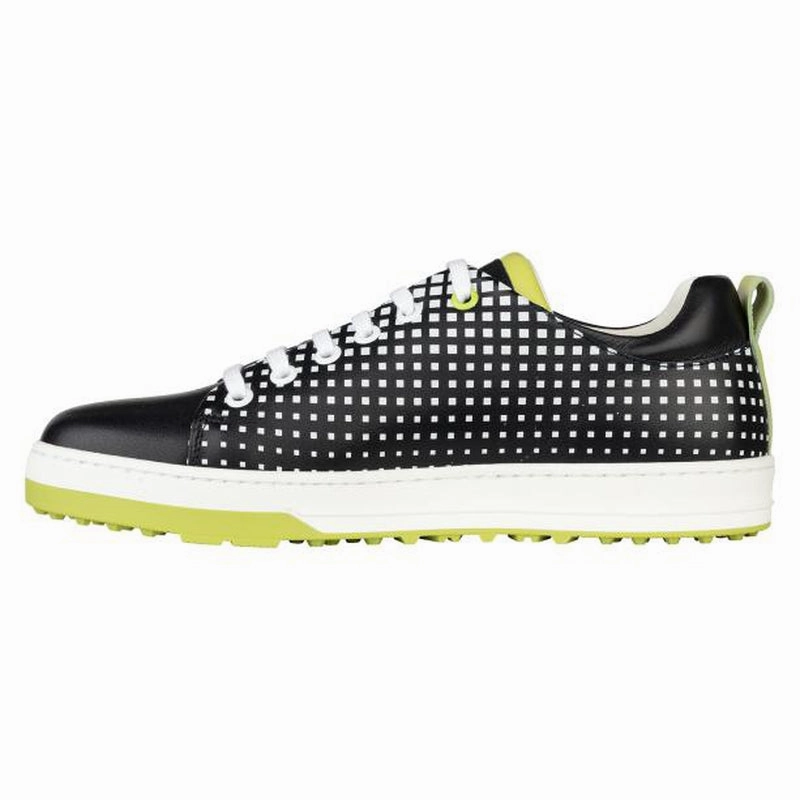 Golfino Leticia Golf Shoe - Navy/Lime women's performance golf shoes