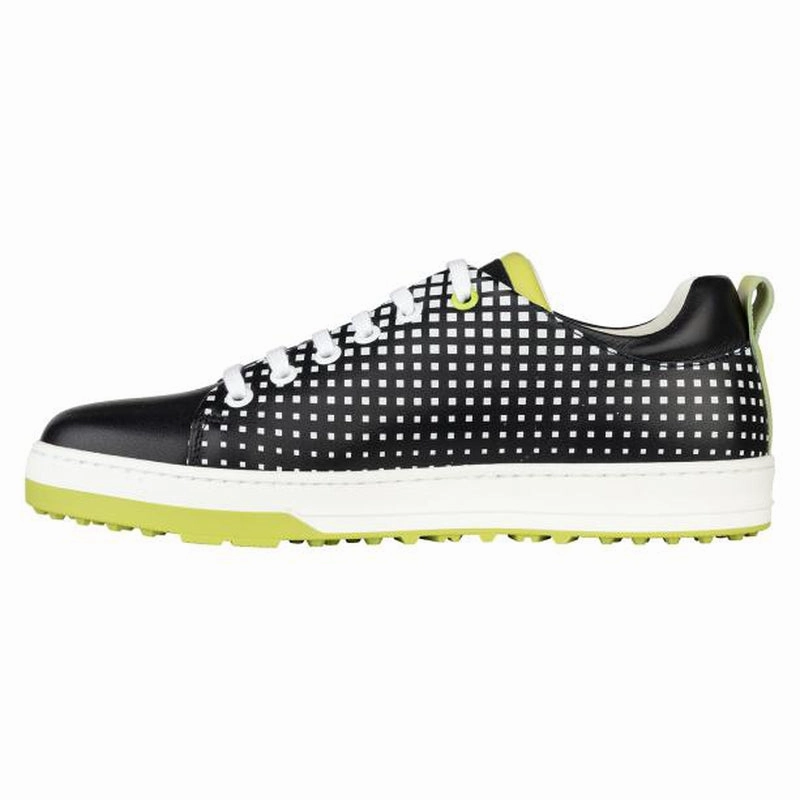 Golfino Leticia Golf Shoe - Navy/Lime women's performance golf shoes