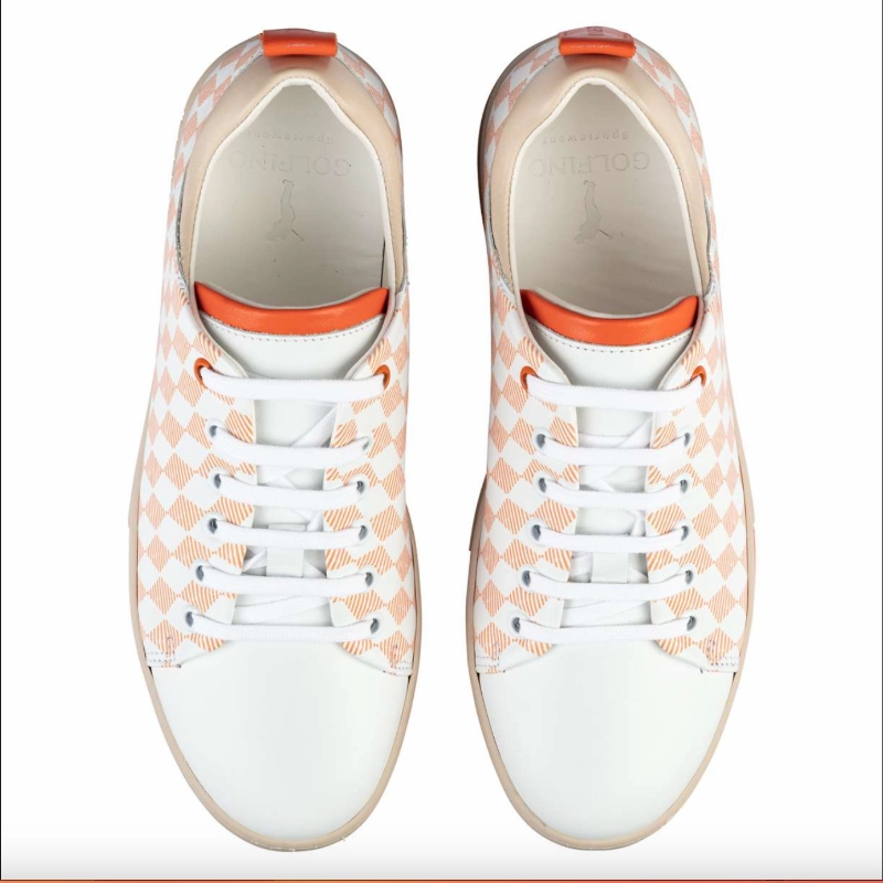 Golfino Lucena Golf Shoe - Vibrant Orange women's performance golf shoes