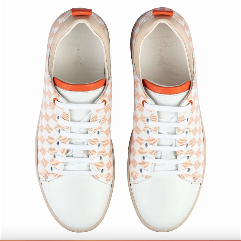 Golfino Lucena Golf Shoe - Vibrant Orange women's performance golf shoes