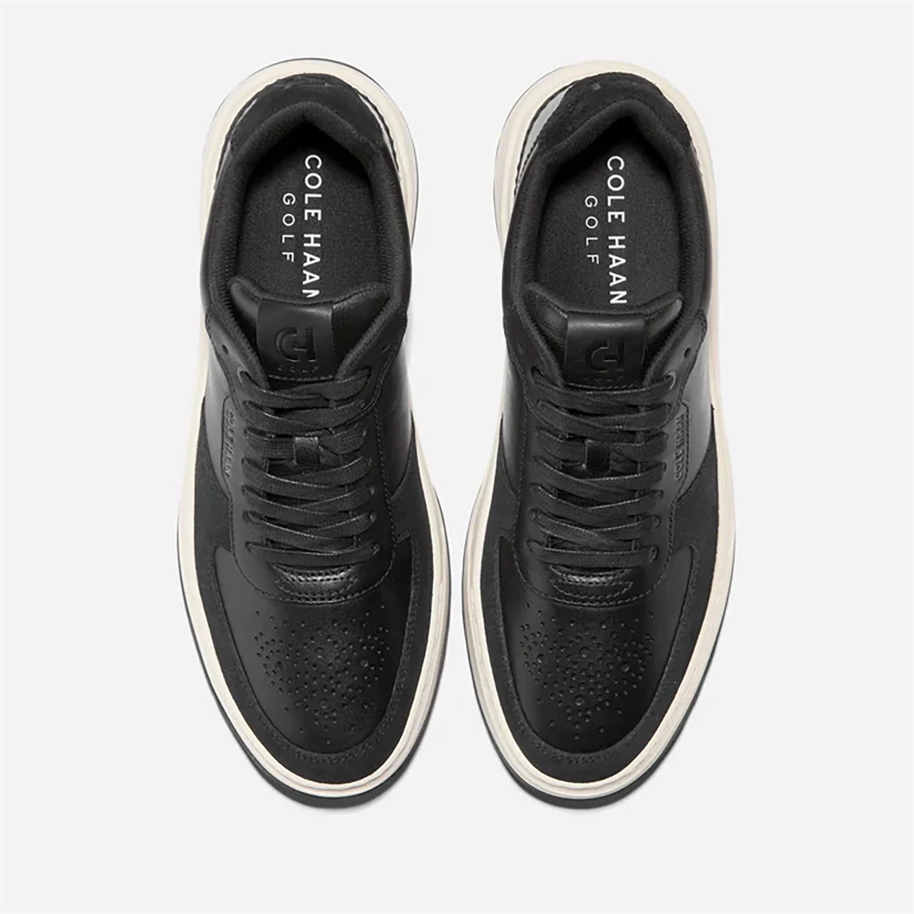 GRANDPRO Crossover Golf Shoes Black/Ivory Cole Haan Men's Dress Shoes