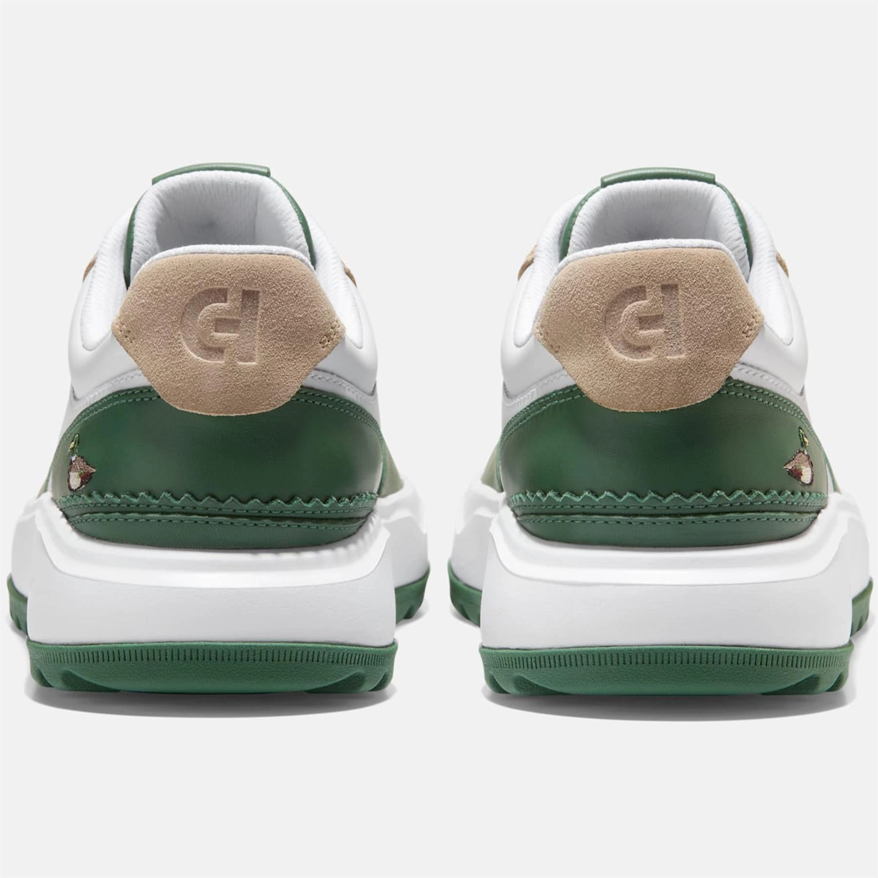 GRANDPRO Crossover Golf Shoes Myrtle/Optic White Cole Haan Men's Dress Shoes