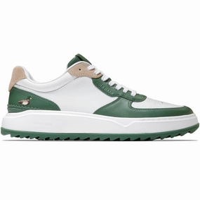 GRANDPRO Crossover Golf Shoes Myrtle/Optic White Cole Haan classic dress shoes for men