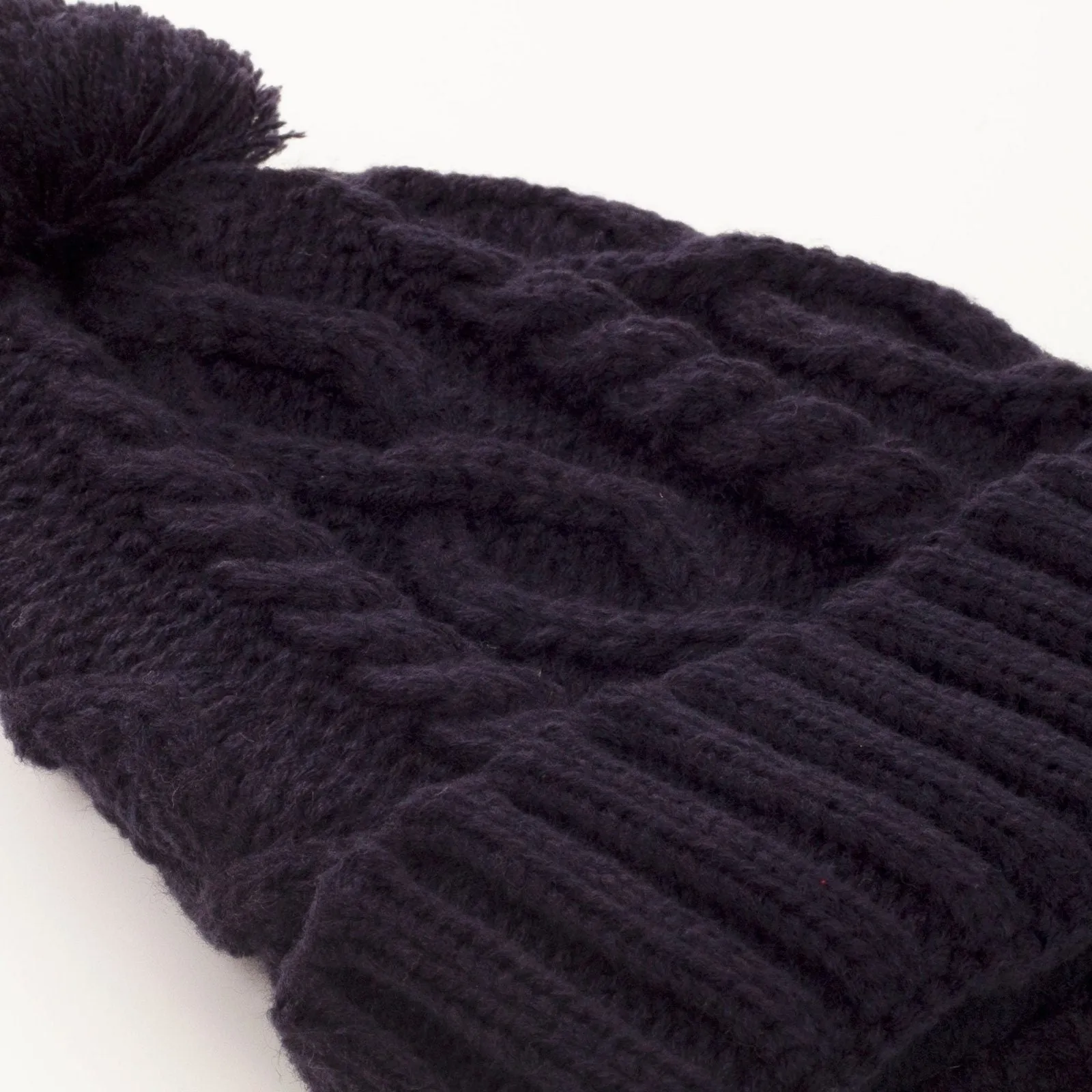 Green Lamb Ladies Krista Fleece Lined Cable Golf Hat AG23998
