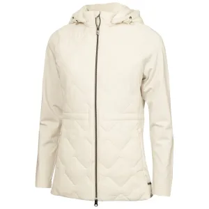 Green Lamb Ladies Marcia Long Hooded Golf Jacket AG24056
