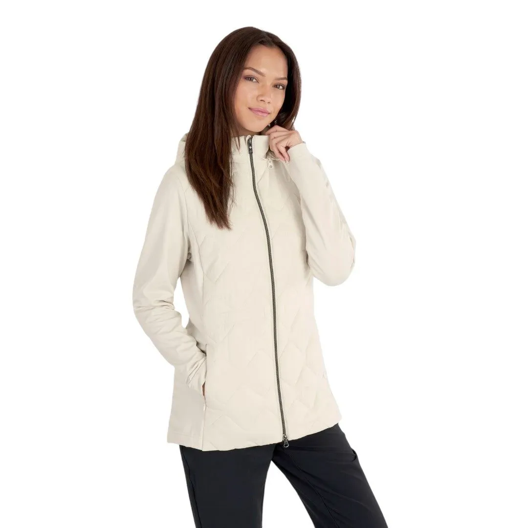 Green Lamb Ladies Marcia Long Hooded Golf Jacket AG24056