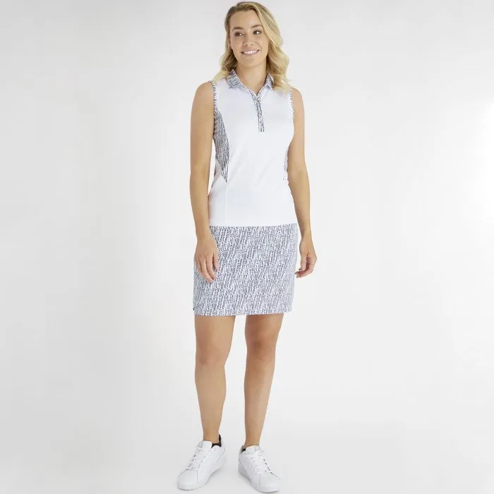 Green Lamb Ladies Melissa Printed Golf Skort SG23975