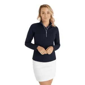 Green Lamb Ladies Molly Textured Zip Mid layer SG23969