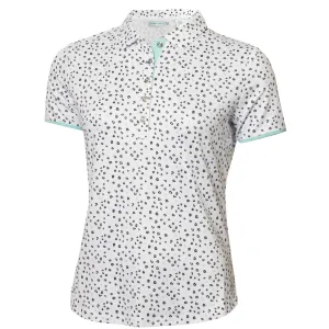 Green Lamb Ladies Naomi Printed Golf Polo Shirt SG24012