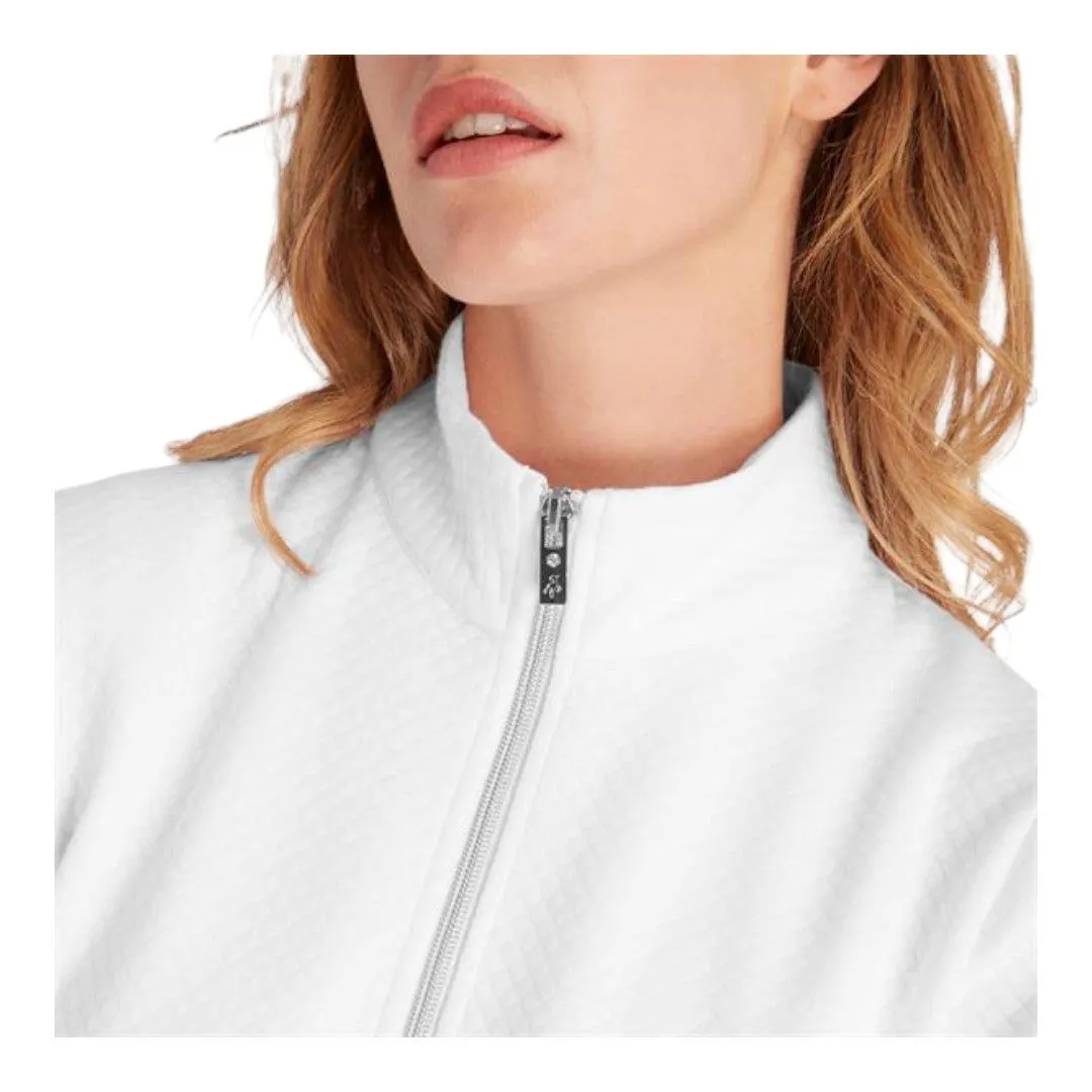 Green Lamb Ladies Nina Jaquard Quilted Golf Jacket SG24025