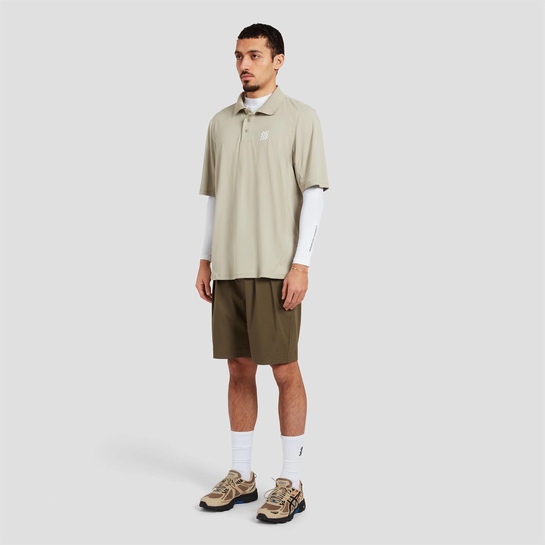 Greenskeeper Chino Shorts Olive Manors mens classic apparel