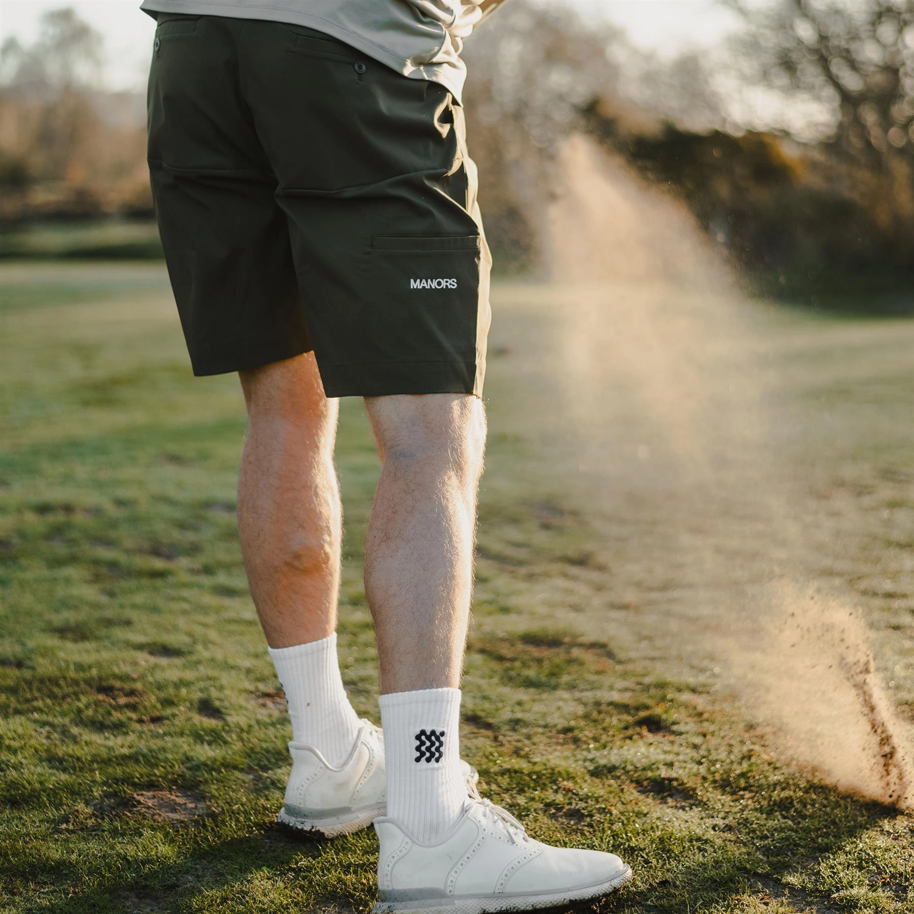 Greenskeeper Chino Shorts Olive Manors Men's Classic Apparel