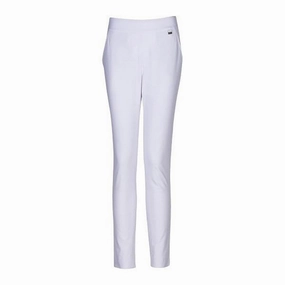 GREG NORMAN LADIES ML75 PULL-ON PANTS WHITE Greg Norman men's golf apparel