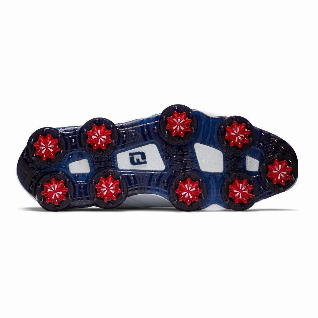 Footjoy Tour Alpha Triple BOA Golf Shoes 55542K Side Angle Sneakers, Mesh Upper Shoes, Everyday Runners