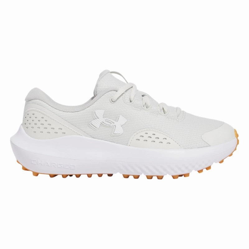 Cushioned Sole Shoes, Cushioned Sneakers, Waterproof Boots Grip Ready Ladies Under Armour Surge Golf Shoes 3028243 Ride Smooth