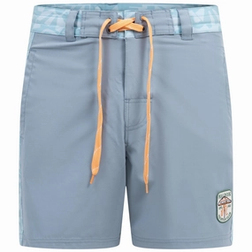 Grotto Trunks Light Blue Malbon mens golf lifestyle wear